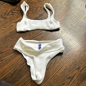 Bound by bond-eye Australia white high rise bikini